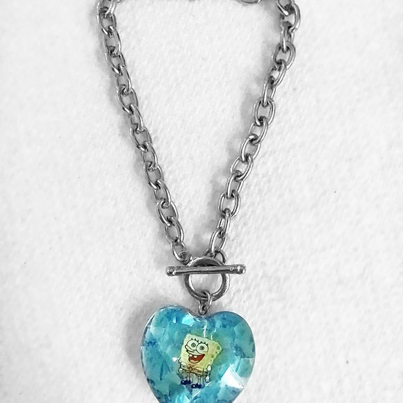 SpongeBob Squarepants Silver Charm Bracelet - Picture 3 of 5